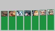 Left to right, positions from 42nd to 36th (Image via Shueisha)